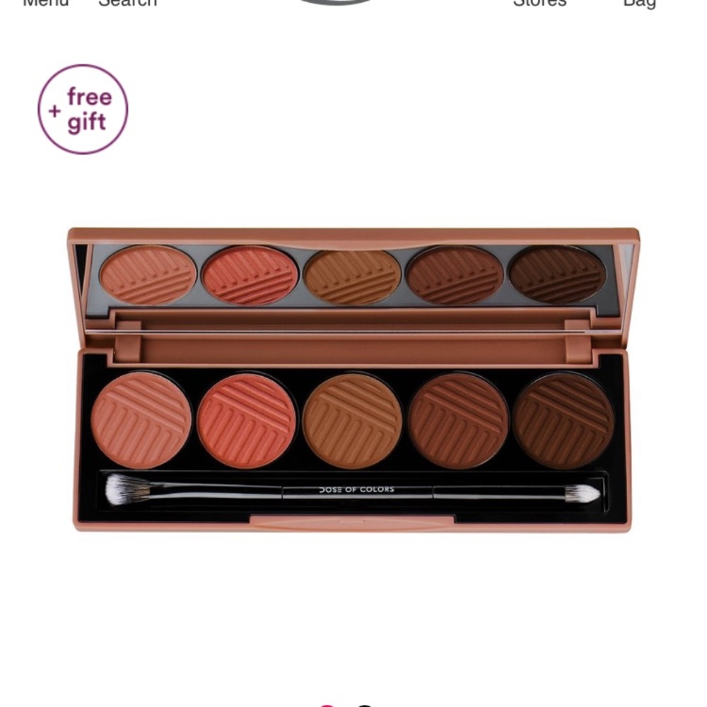 Dose of colors sassy siennas palette